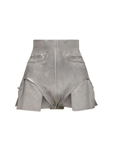 Shorts De Denim - RICK OWENS DRKSHDW - Modalova