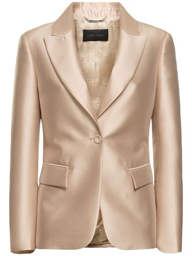 Blazer De Seda Mikado - ALBERTA FERRETTI - Modalova