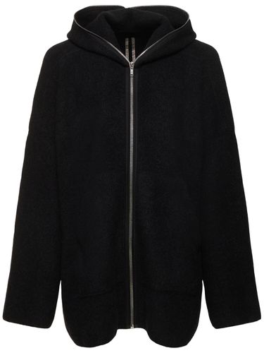 Strickjacke Mit Kapuze „gimp“ - RICK OWENS - Modalova