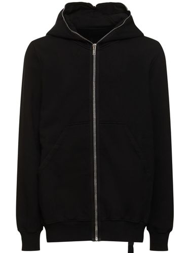 Felpa Gimp In Cotone Con Cappuccio - RICK OWENS DRKSHDW - Modalova