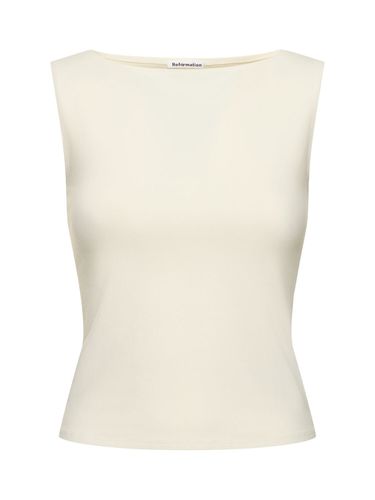 Top Dusk In Maglia Di Misto Cotone - REFORMATION - Modalova