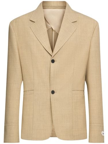 Blazer La Veste Canevas In Lana - JACQUEMUS - Modalova