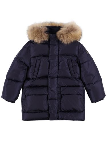 Parka De Plumas De Nylon Con Capucha - IL GUFO - Modalova