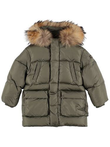 Parka De Plumas De Nylon Con Capucha - IL GUFO - Modalova