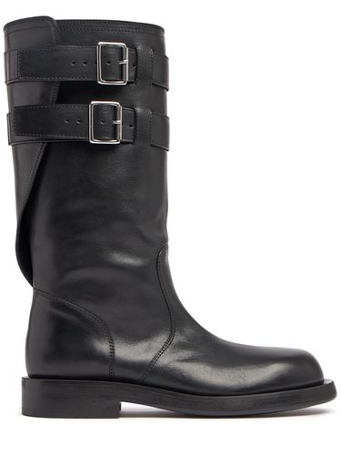 Mm Hohe Stiefel Aus Weichem Leder „milan“ - ANN DEMEULEMEESTER - Modalova