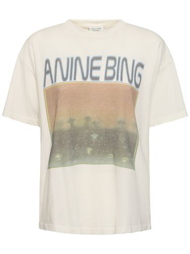 Camiseta De Algodón Jersey - ANINE BING - Modalova