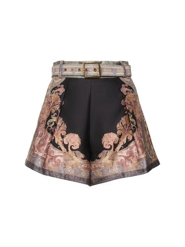 Shorts De Seda Y Algodón - ZIMMERMANN - Modalova