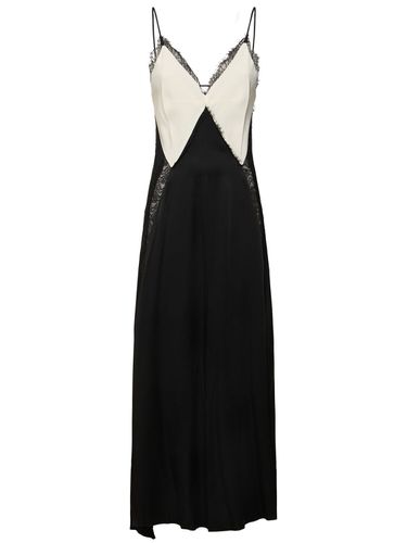 Vestito Cami In Crepe Di Raso Con Pizzo - VICTORIA BECKHAM - Modalova