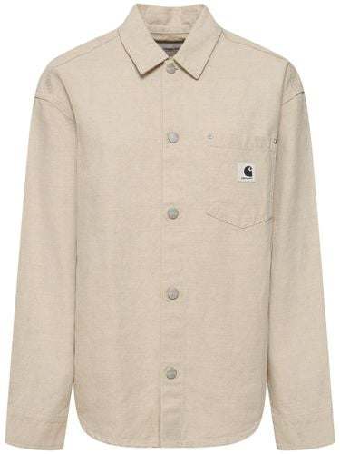 Sobrecamisa De Lino - CARHARTT WIP - Modalova