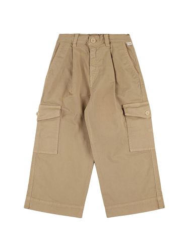 Pantalones Cargo De Garbardina De Algodón Stretch - IL GUFO - Modalova