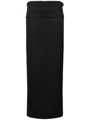 Adriana Wool Twill Suiting Long Skirt - PROENZA SCHOULER - Modalova