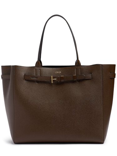 Bolso Grande De Piel De Grano - TOM FORD - Modalova