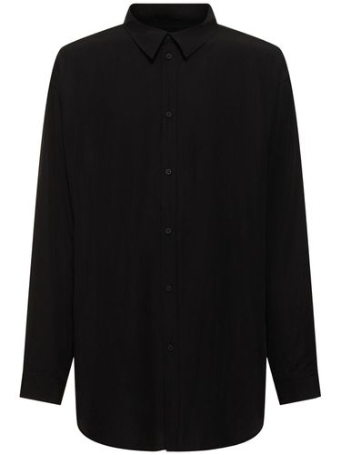 Camicia In Lyocell Morbido - BALENCIAGA - Modalova