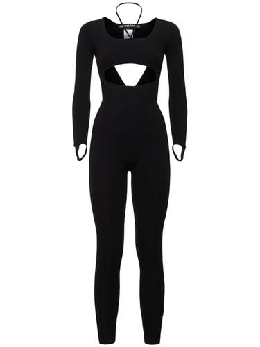 Jumpsuit De Jersey Stretch Con Aberturas - ANDREADAMO - Modalova