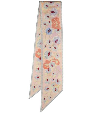 Printed Silk Scarf - ZIMMERMANN - Modalova