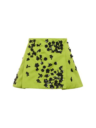 Embellished Duchesse Mini Skirt - DES PHEMMES - Modalova