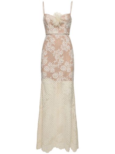 Embellished Lace Maxi Dress - SELF-PORTRAIT - Modalova