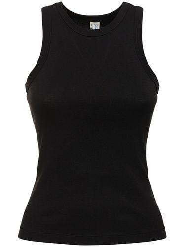 Hannah Tank Organic Cotton Rib Tank Top - FLORE FLORE - Modalova