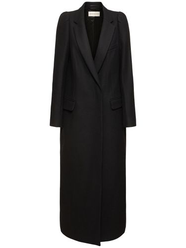 Cappotto Lungo Ree In Misto Lana - DRIES VAN NOTEN - Modalova