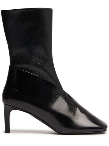 Mm Hohe Stiefeletten Aus Leder - JIL SANDER - Modalova