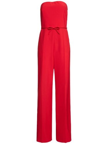 Jumpsuit De Lana Sin Tirantes - VALENTINO - Modalova