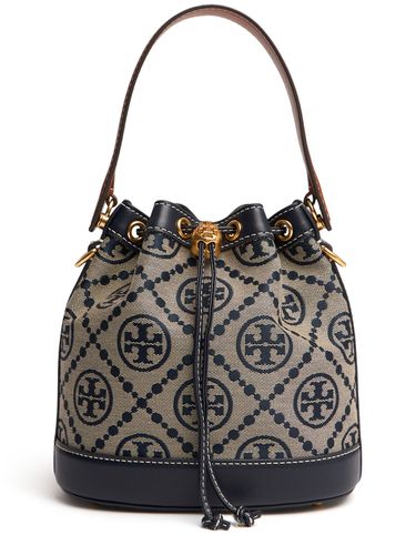 Borsa A Secchiello T Monogram Jacquard - TORY BURCH - Modalova