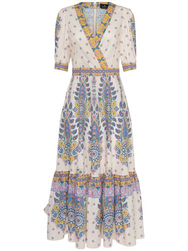 Printed Cotton Midi Dress - ETRO - Modalova