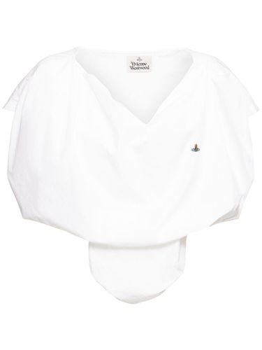 Heart Poplin Logo Top - VIVIENNE WESTWOOD - Modalova