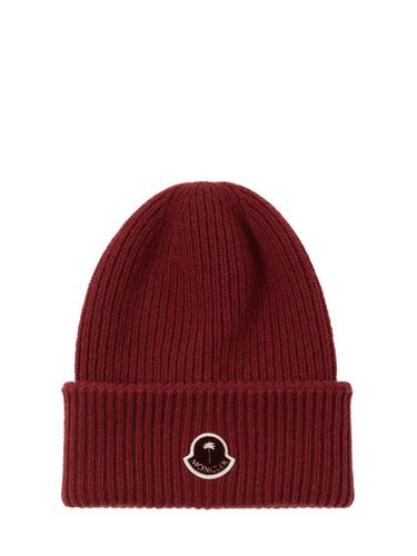 Cappello Beanie Moncler X Palm Angels In Lana - MONCLER GENIUS - Modalova