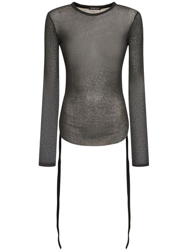 Crop-top Aus Jersey „oke“ - ANN DEMEULEMEESTER - Modalova