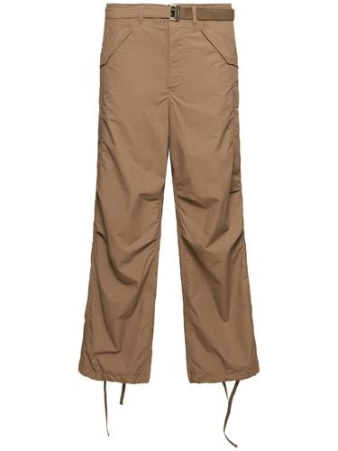 Pantalones Cargo De Ripstop - SACAI - Modalova