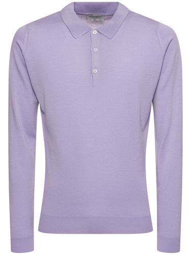 Belper Extrafine Wool Knit Polo Sweater - JOHN SMEDLEY - Modalova