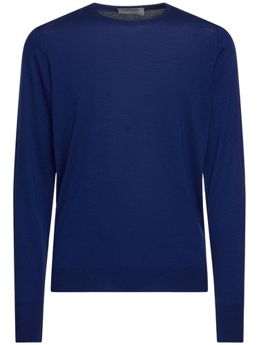 Maglia Girocollo Marcus In Lana Extrafine - JOHN SMEDLEY - Modalova