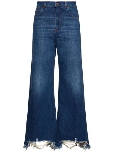 Jeans Aus Baumwolldenim Mit Weitem Bein - CHLOÉ - Modalova