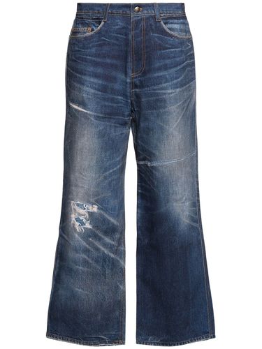 Unisex-hose Aus Denim Mit Trompe-l'oeil-druck - ANDERSSON BELL - Modalova