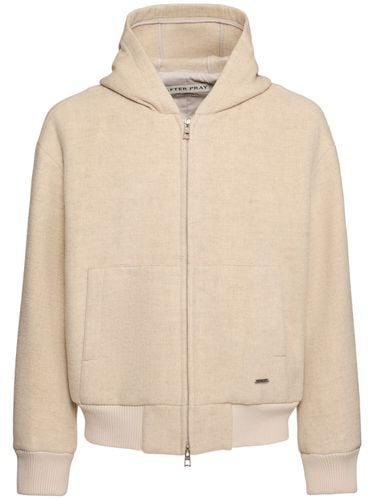 Simon Hooded Zip-up Jacket - AFTER PRAY - Modalova