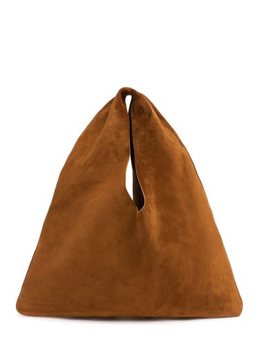 Bolso De Hombro Pequeño Bindle De Ante - THE ROW - Modalova