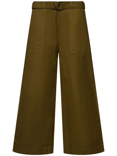 Pantaloni In Cotone Millerighe Tinti In Capo - COMME DES GARÇONS HOMME - Modalova