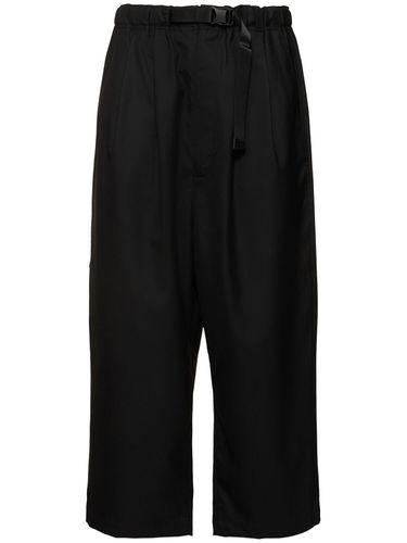 Hose Aus Wollserge - COMME DES GARÇONS HOMME - Modalova