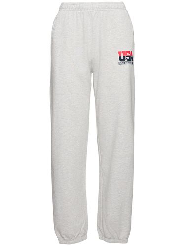 Pantaloni In Felpa Team Usa - SPORTY & RICH - Modalova