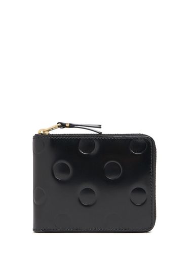 Cartera De Piel Con Lunares - COMME DES GARÇONS WALLET - Modalova