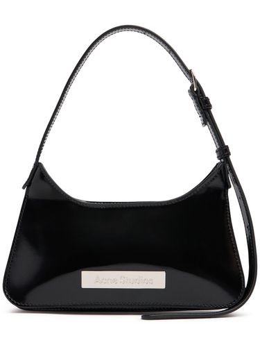 Mikro Schultertasche Aus Leder „platt“ - ACNE STUDIOS - Modalova