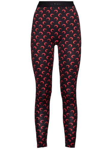 Leggings De Jersey Con Estribos - MARINE SERRE - Modalova