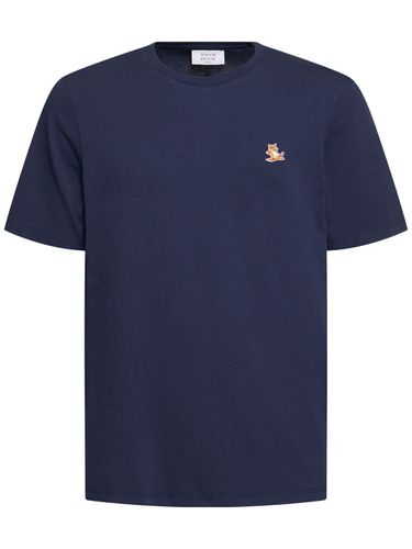 Chillax Fox Patch Regular T-shirt - MAISON KITSUNÉ - Modalova