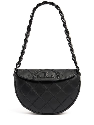 Borsa Mini Fleming Crescent In Pelle - TORY BURCH - Modalova