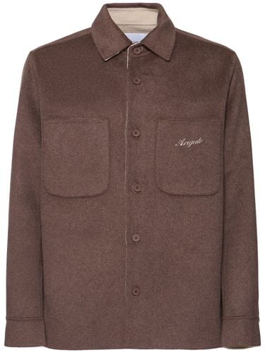 Index Wool Blend Overshirt - AXEL ARIGATO - Modalova