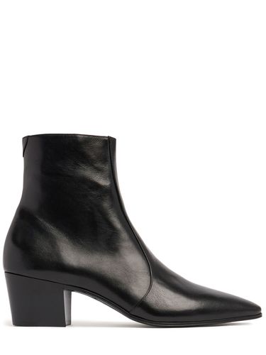 Hohe Stiefel Aus Lackleder "vassili 60" - SAINT LAURENT - Modalova