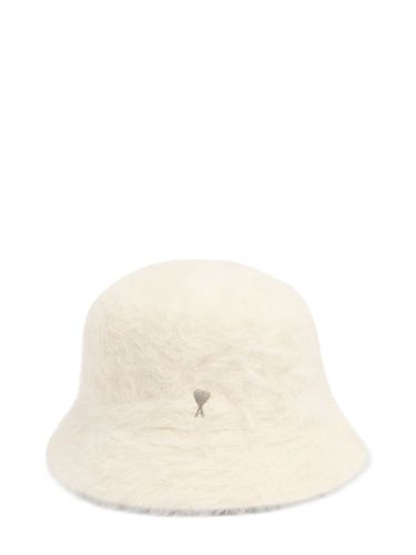 Cappello Bucket Fluffy In Lana E Acrilico - AMI PARIS - Modalova