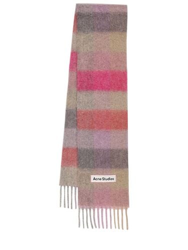 Vally Soft Alpaca Blend Scarf - ACNE STUDIOS - Modalova