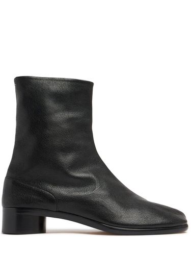 Mm Hohe Stiefeletten Aus Leder "tabi" - MAISON MARGIELA - Modalova